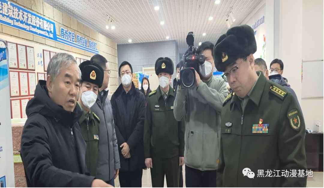 卢俊一行赴哈尔滨国家广告产业园调研